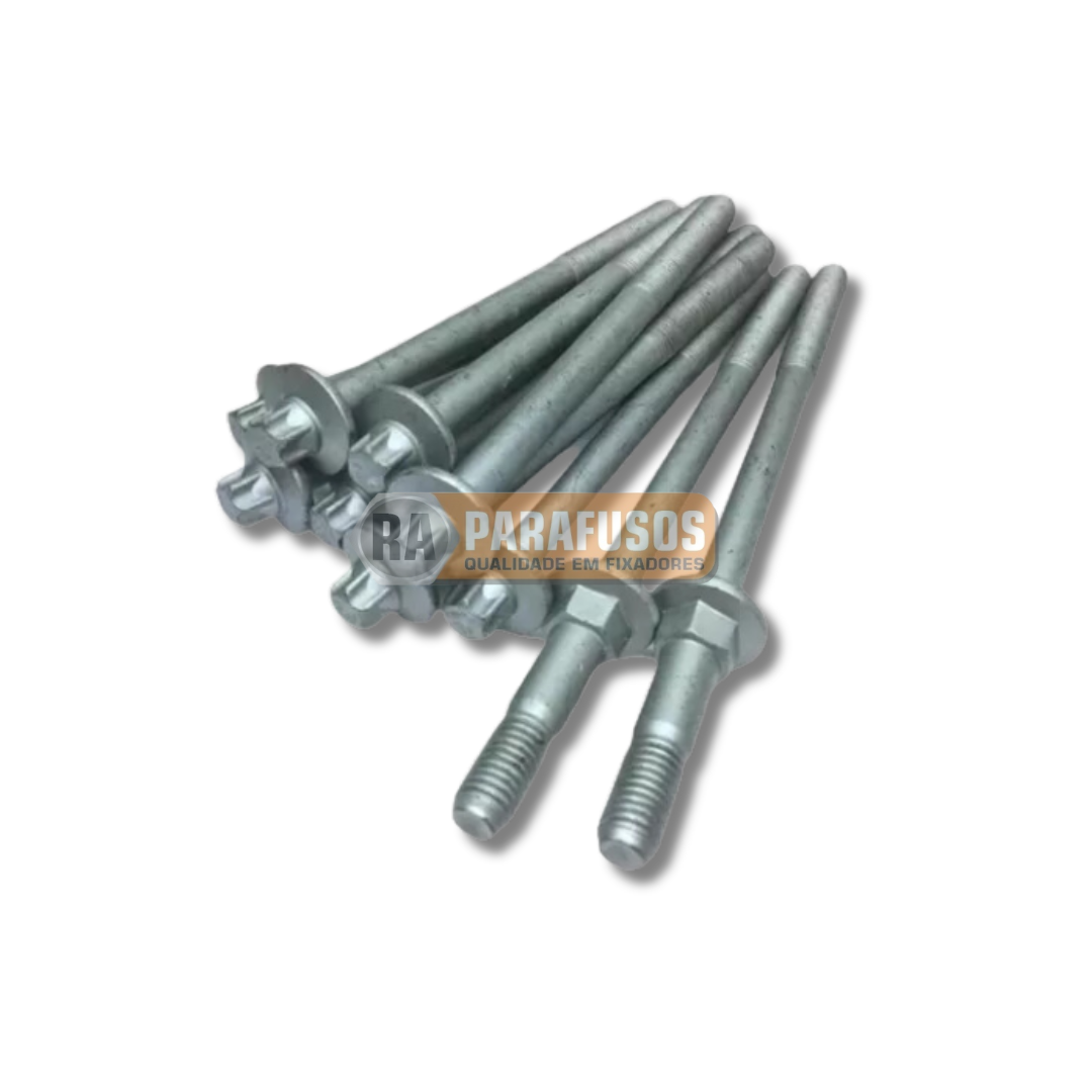 JOGO 10 PARAFUSOS CABEÇOTE  8V GM